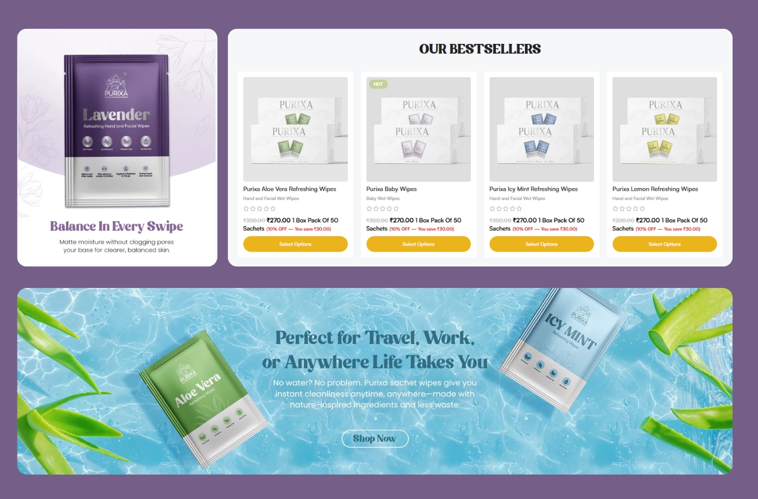 our best sellers purixa