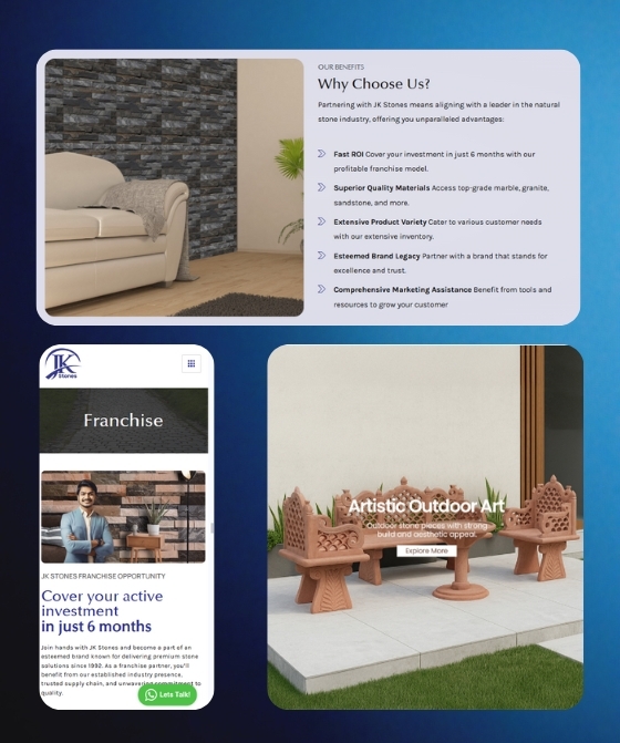 Why choose us - JK Stone Website