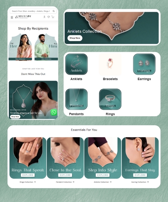 Shop by Recipients Silver Mine