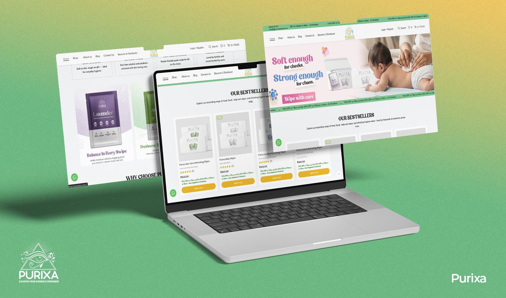 UIUX Design BannersPurixa