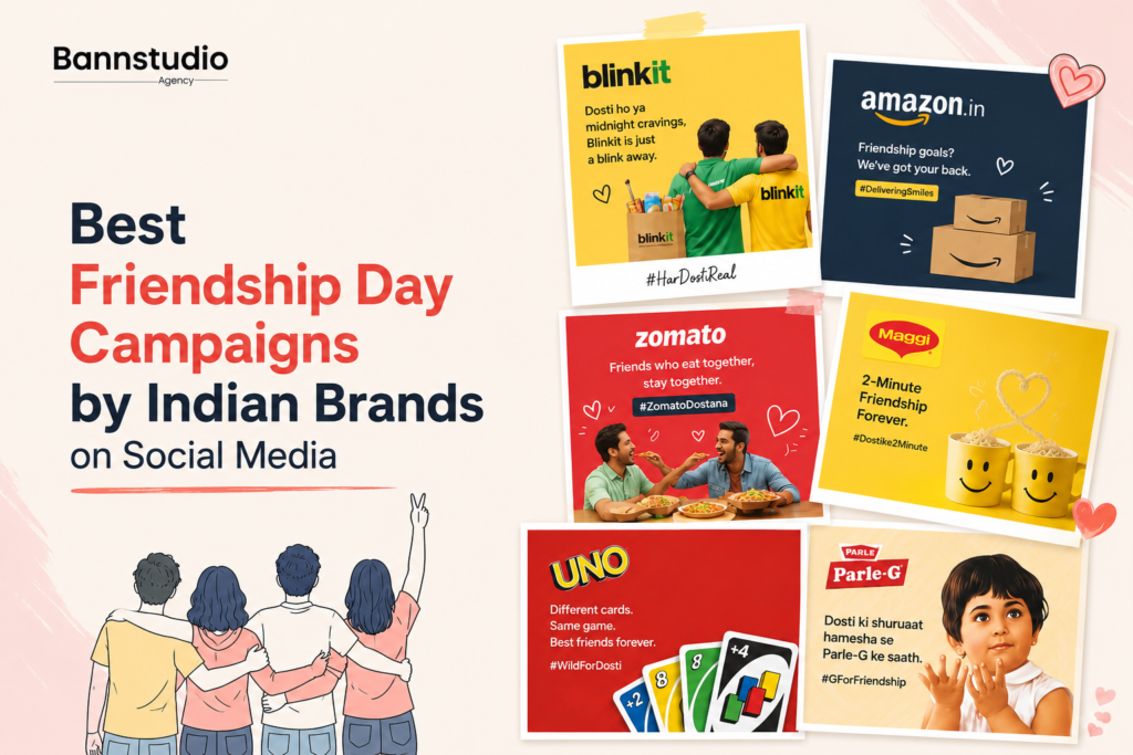 Best Friendship Day Campaigns by Indian Brands on Social Media