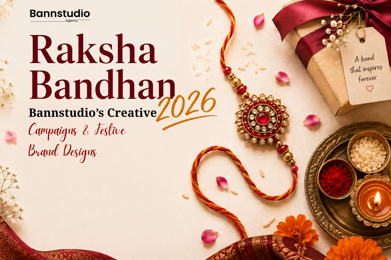 Raksha Bandhan 2026: Bannstudio’s Creative Campaigns & Festive Brand Designs