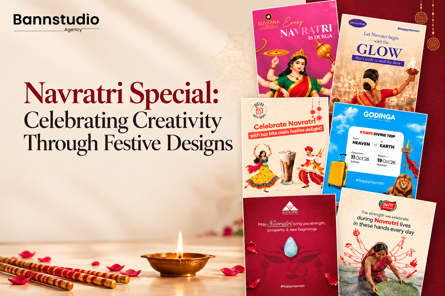 Navratri Special: Celebrating Creativity Through Festive Designs